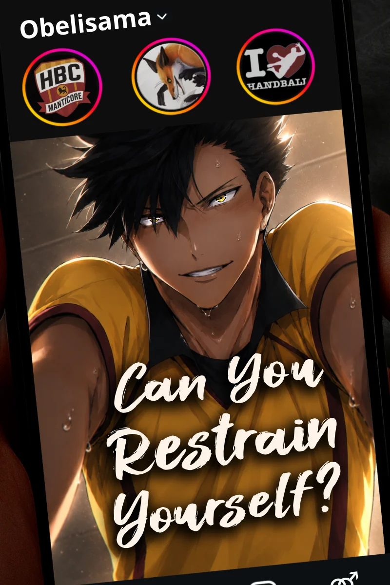 Cover image for Can You Restrain Yourself Kuroo? Haikyuu [GxB] ⚤