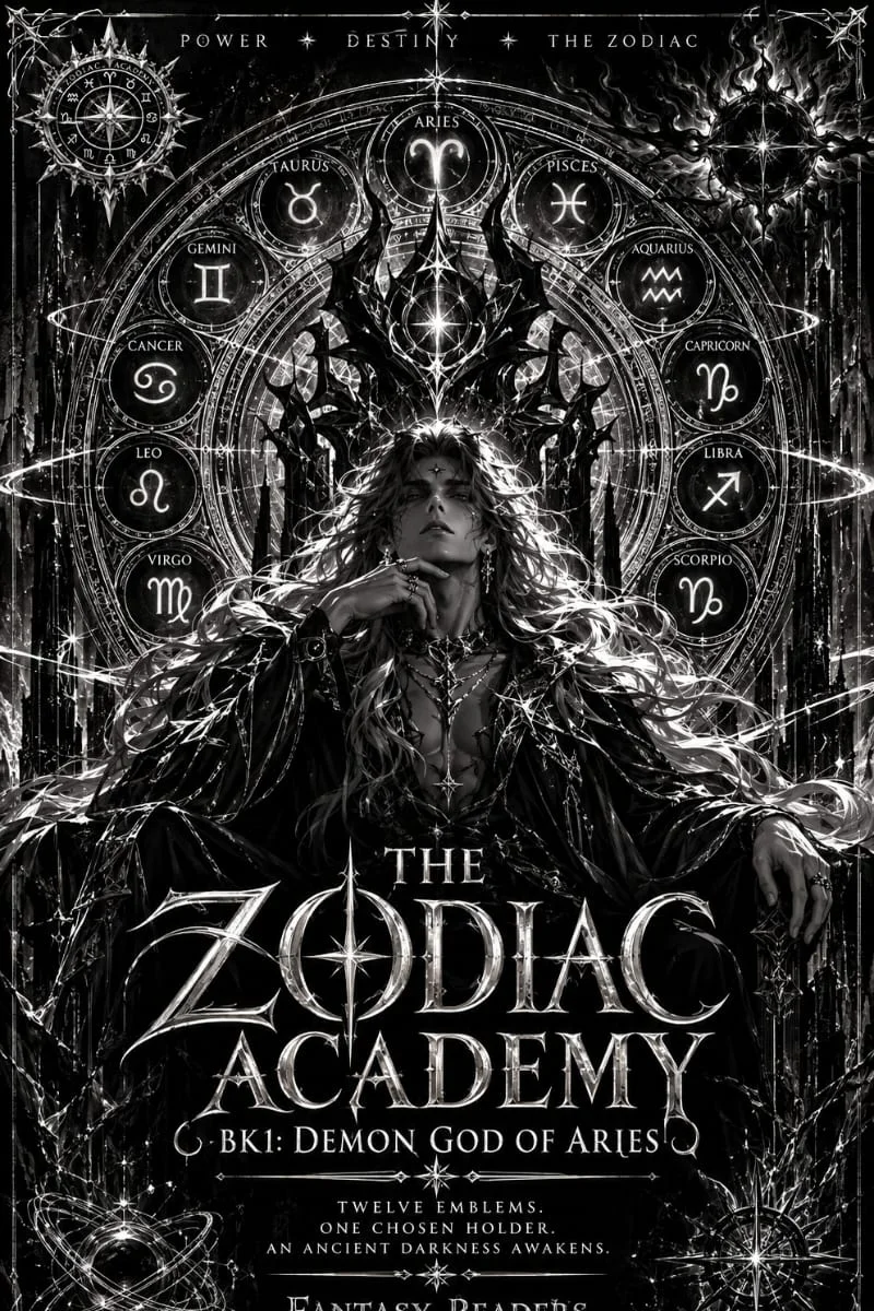 The Zodiac Academy Bk1: Demon God Of Aries için kapak görseli